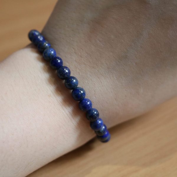 Bracelet Lapis Lazuli – Perles 6mm