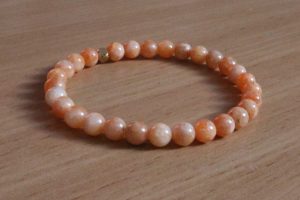 Bracelet Calcite Orange – Perles 6mm