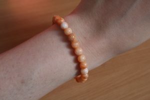 Bracelet Calcite Orange – Perles 6mm