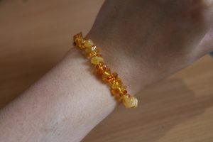 Bracelet Ambre Jaune – Perles baroques A