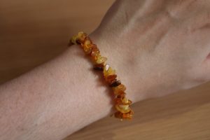 Bracelet Ambre Multicolore – Perles baroques A