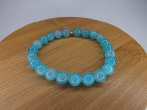 Bracelet Amazonite – Perles 8mm AA