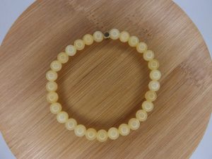 Bracelet Calcite Orange – Perles 6mm A