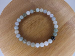 Bracelet Jade de Birmanie – Perles 6mm – B