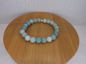 Bracelet Amazonite – Perles 8mm