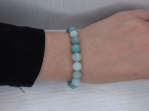 Bracelet Amazonite – Perles 8mm