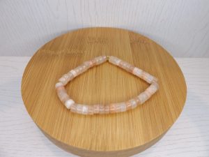 Bracelet Aventurine Rose – Perles Heishi 6mm