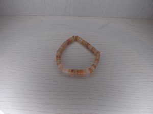 Bracelet Aventurine Rose – Perles Heishi 6mm