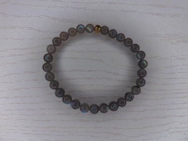 Bracelet Labradorite - Perles 6mm AA – Image 3