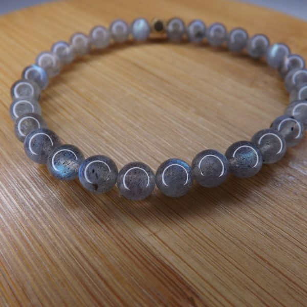 Bracelet Labradorite – Perles 6mm AA