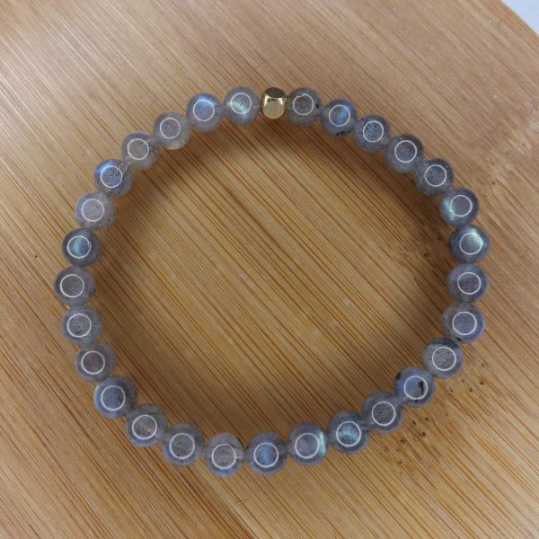 Bracelet Labradorite – Perles 6mm AA