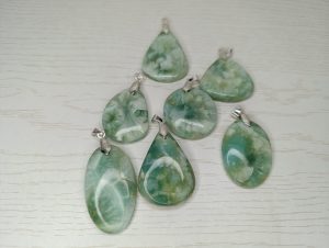 Pendentif Hémimorphite – Cabochons – AA