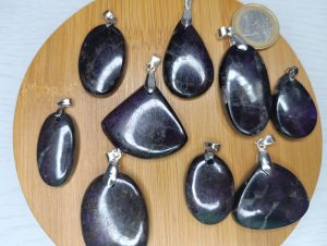 Pendentif Purpurite – Cabochons – AA