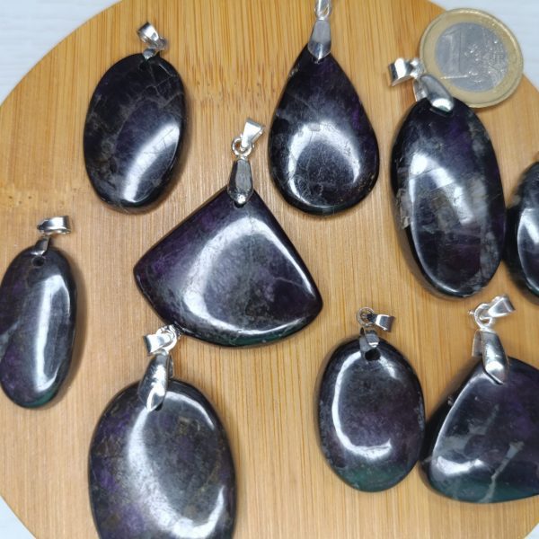 Pendentif Purpurite – Cabochons – AA