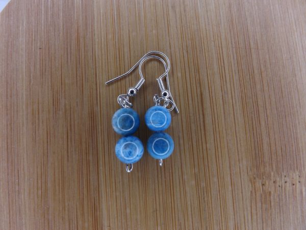 Boucles d'oreilles en Apatite Boule – Image 2