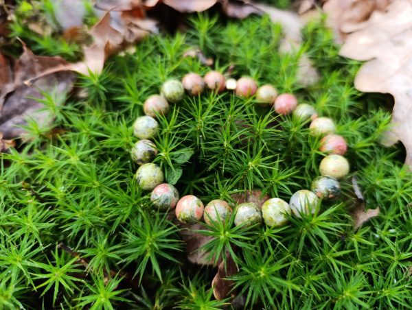 Bracelet Unakite - Perles 8mm