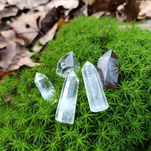 Pointes en Cristal de Roche (Quartz)