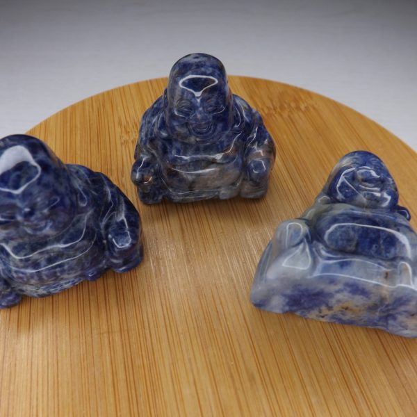 Bouddha en Sodalite qualité A