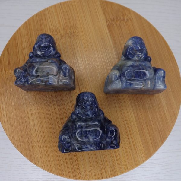 Bouddha en Sodalite qualité A