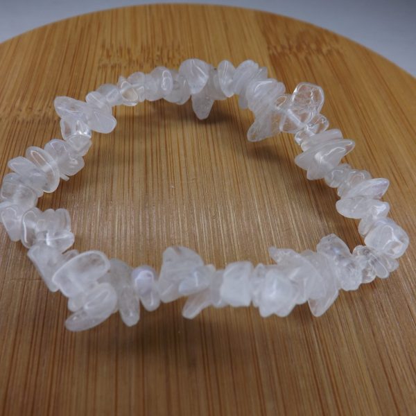 Bracelet Péristérite – Perles baroque AA