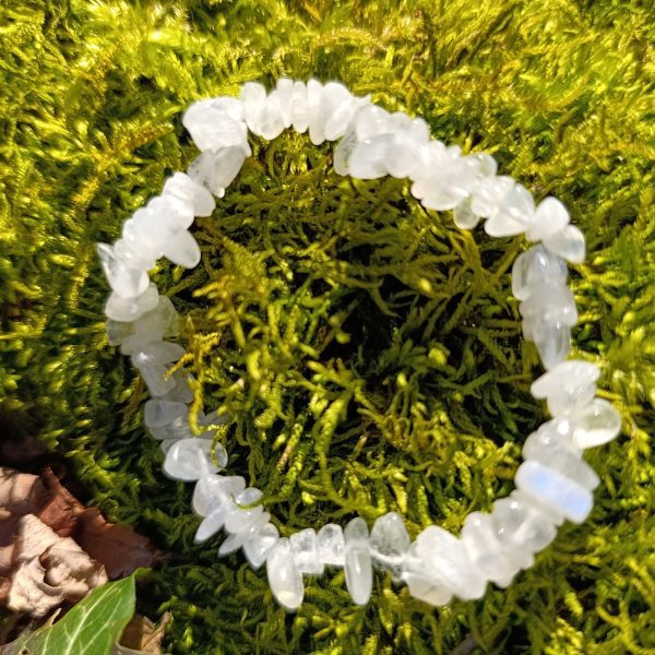 Bracelet Péristérite – Perles baroque AA