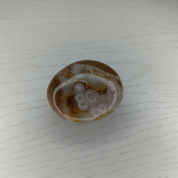 Galet en Agate Fleur Cerisier