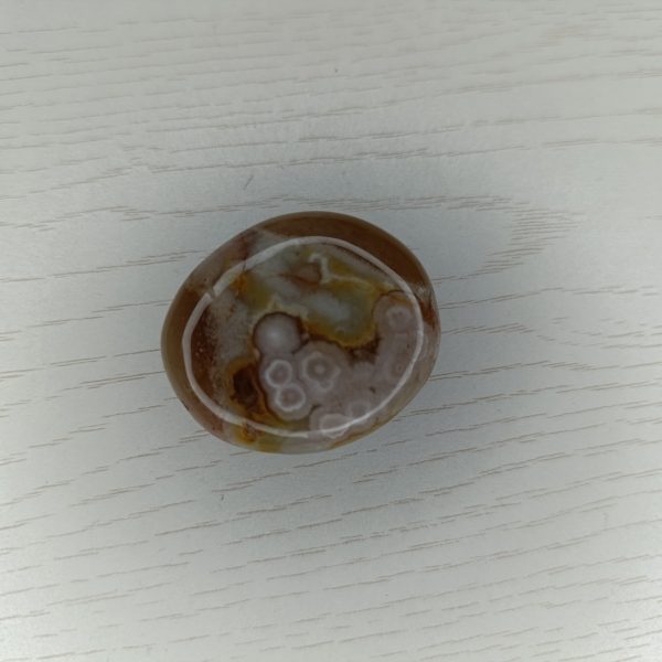 Galet en Agate Fleur Cerisier