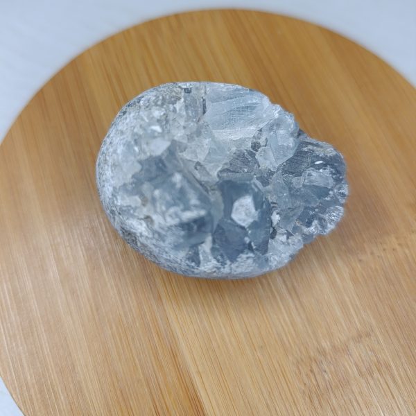 Pierre brute Célestine Bleue – 140gr- Qualité AA