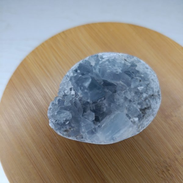 Pierre brute Célestine Bleue – 140gr- Qualité AA