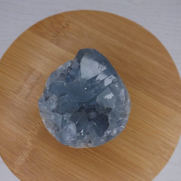 Pierre brute Célestine Bleue –  196gr – Qualité AA