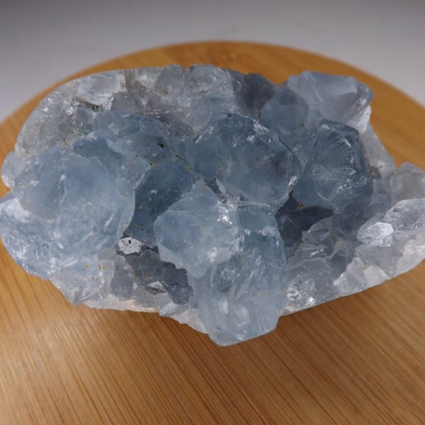 Pierre brute Célestine Bleue –  246gr – Qualité AA