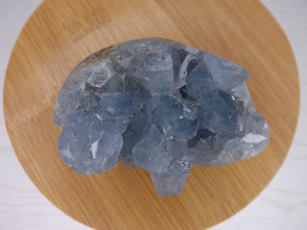pierre brute celestine bleue qualité a madagascar