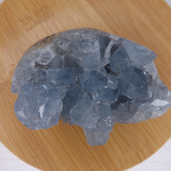 Pierre brute Célestine Bleue –  246gr – Qualité AA