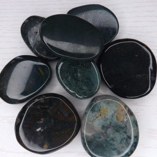 Pierre Plate Jaspe vert A