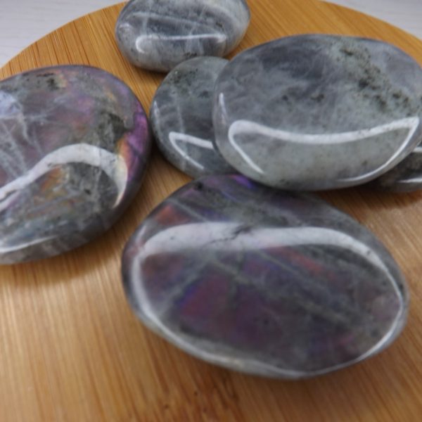 Pierre Plate Labradorite Violette AA