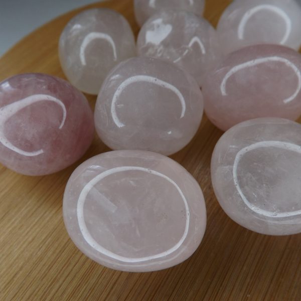 Pierre roulée Quartz Rose A – Taille 2-3cm