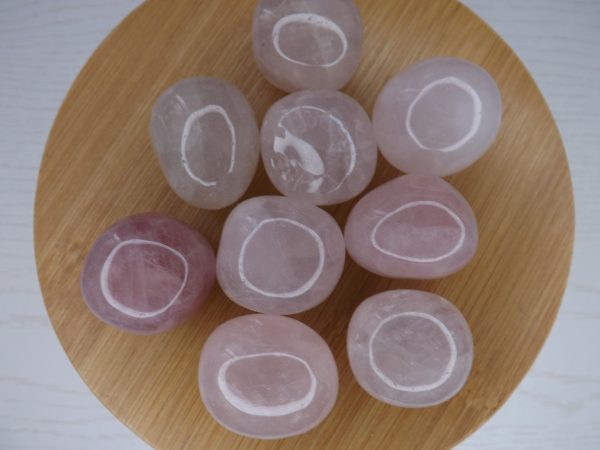 Pierre roulée Quartz Rose A - Taille 2-3cm – Image 2