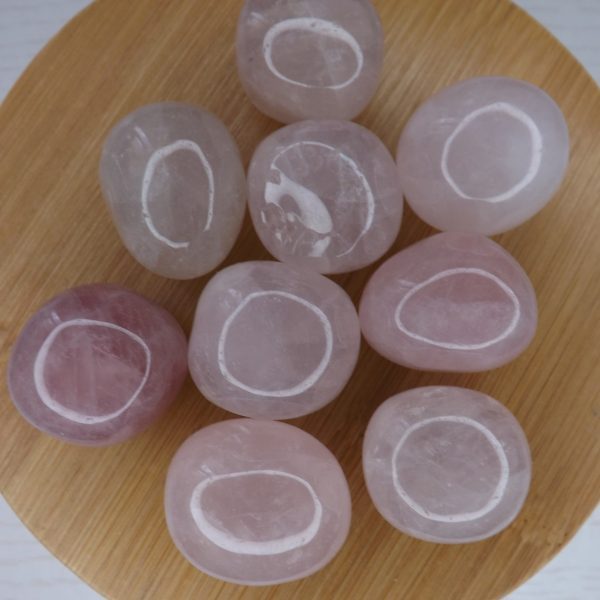 Pierre roulée Quartz Rose A – Taille 2-3cm
