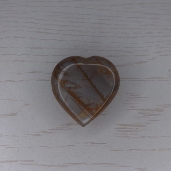 Cœur en Pierre de lune Taille 3cm – A