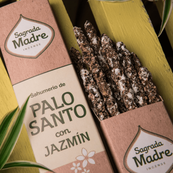 Encens artisanal Palo Santo avec Jasmin