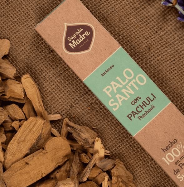 Encens artisanal Palo Santo avec Patchouli