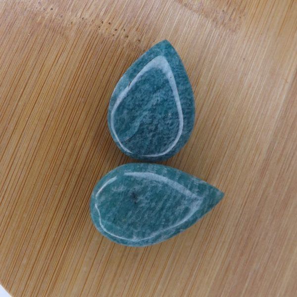 Pierre taillée Amazonite – Goutte