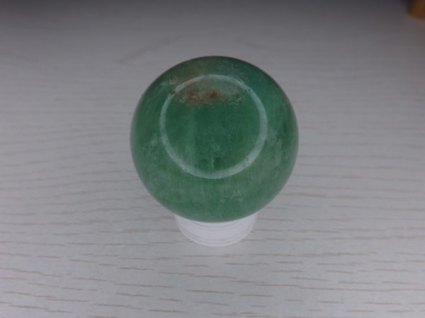sphère en fluorine verte 4cm Madagascar