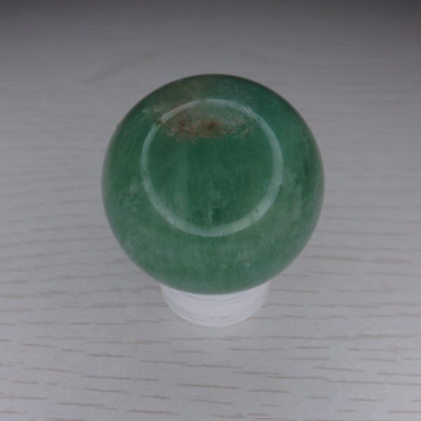Pierre taillée Sphère Fluorine verte – AA