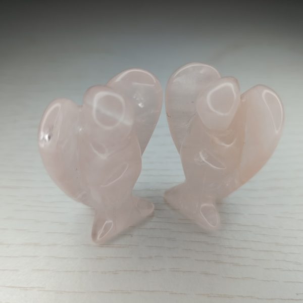 Ange en Quartz Rose qualité A
