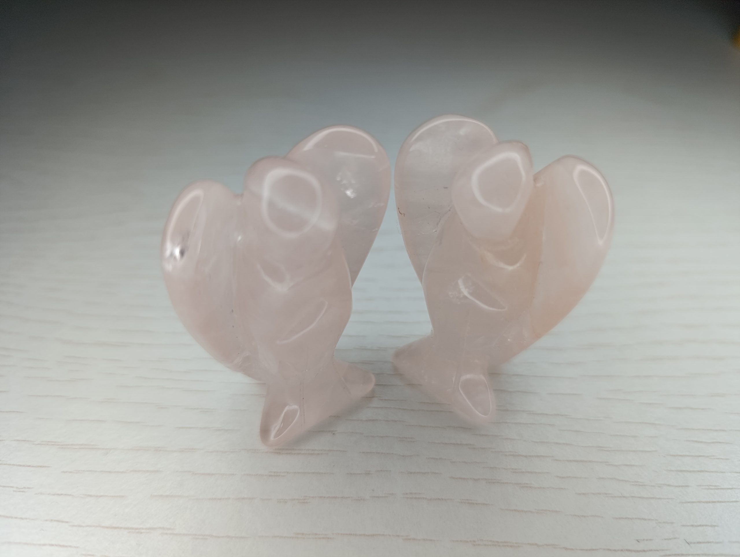 ange en quartz rose 5cm