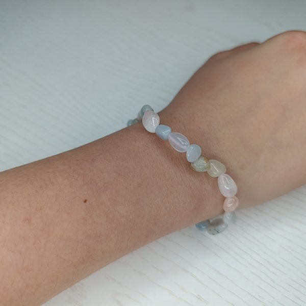 Bracelet Beryls – Perles roulées 6mm Qualité A+