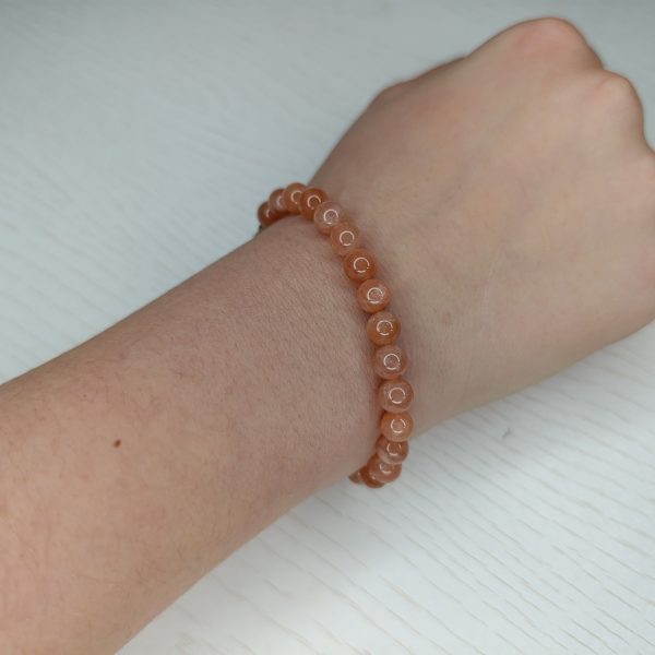 Bracelet Pierre de Soleil – Perles 6mm