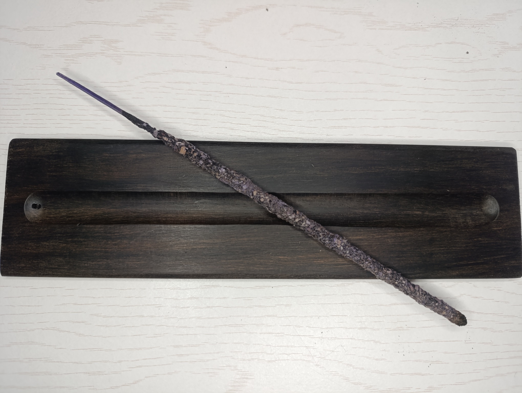 porte encens en bois d'ebene