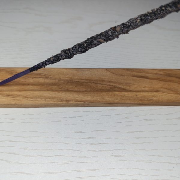 Porte-encens en bois d&rsquo;olivier